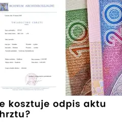 Akt chrztu do ślubu: Koszt, ważność, jak go zdobyć bez stresu?