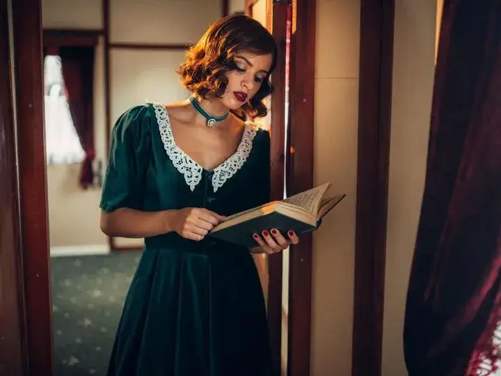 moda lata 40 impreza stylizacje