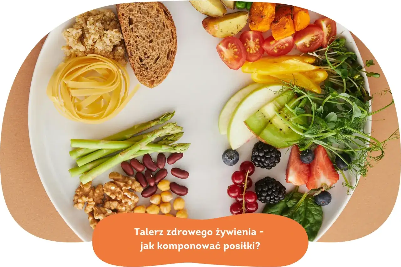 zdrowy talerz zbilansowana dieta